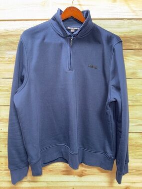 Michael Kors Men's Navy Half-Zip Sweatshirt Pullover, XXL